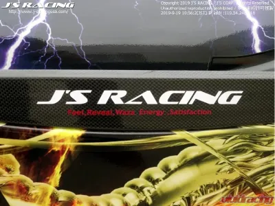 Js Racing 14 S-Size Sticker - JS-14-SWH