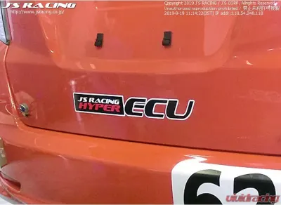 Js Racing Hyper ECU M-Size Sticker - JS-ECU-M