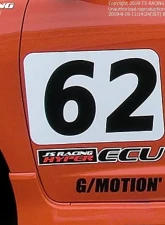 Js Racing Hyper ECU M-Size Sticker                                     - JS-ECU-M - Image 3