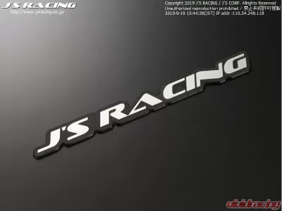 Js Racing Medium Logo Emblem - JS-EMB-M