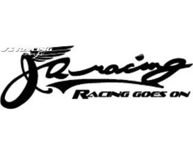 Js Racing Vintage Logo Small Sticker