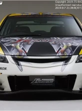 Js Racing Type S FRP Front Bumper Honda Civic FD2 2006-2011                                     - JSF-D2-F - Image 3