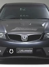 Js Racing Type S FRP Front Bumper Acura TSX 2004-2008                                     - JSF-E2-F - Image 2