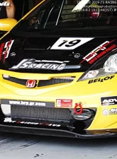 Js Racing Type S FRP Front GT Bumper Spoiler Honda Fit GE 2012-2013                                     - JSF-F3K - Image 3