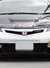 Js Racing Type S FRP Front GT Bumper Spoiler Honda Fit GE 2012-2013                                     - JSF-F3K - Image 4