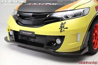 Js Racing Type S FRP Front GT Bumper Spoiler Honda Fit GK3-6 2015-2019 - JSF-F5M