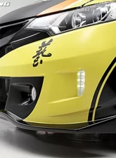 Js Racing Type S FRP Front GT Bumper Spoiler Honda Fit GK3-6 2015-2019                                     - JSF-F5M - Image 4