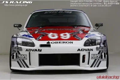 Js Racing Type S FRP Front Bumper Ver 2 Honda S2000 2000-2009 - JSF-S1-F2
