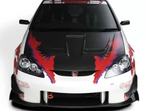 Js Racing Type S Front Bumper with Carbon Under Panel Acura RSX 2005-2006 - JSF-T5K-C - Image 3