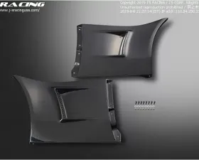 Js Racing Type S Fender Carbon Duct Set Honda S2000 2000-2009