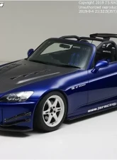 Js Racing Type S CFRP Total Aero System Body Kit Ver 2 Honda S2000 2000-2009                                     - JSK-S1-C2 - Image 6