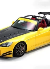 Js Racing Type S CFRP Total Aero System Body Kit Ver 1 Honda S2000 2000-2009                                     - JSK-S1-C - Image 3