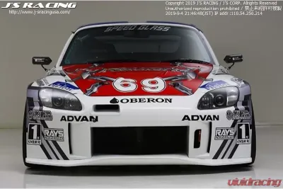 Js Racing Type S FRP Total Aero System Body Kit Ver 2 Honda S2000 2000-2009 - JSK-S1-F2