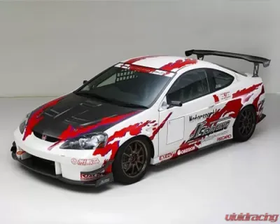 Js Racing Type S CFRP Total Aero System Body Kit Acura RSX 2005-2006 - JSK-T5K-C