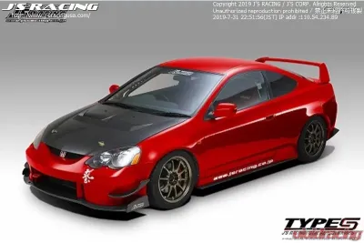 Js Racing Type S CFRP Total Aero System Body Kit Acura RSX 2002-2004 - JSK-T5M-C