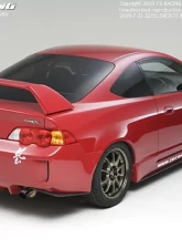 Js Racing Type S CFRP Total Aero System Body Kit Acura RSX 2002-2004                                     - JSK-T5M-C - Image 2