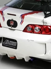 Js Racing Type S Rear Bumper with Carbon Canard Acura RSX 2005-2006                                     - JSR-T5K-C - Image 2