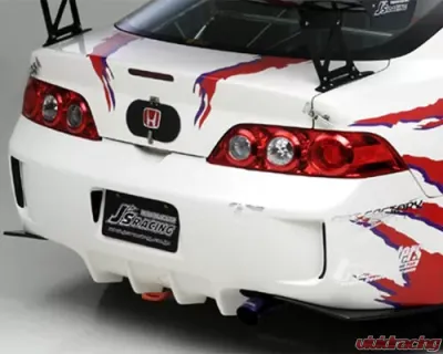 Js Racing Type S Rear Bumper with Carbon Canard Acura RSX 2005-2006 - JSR-T5K-C