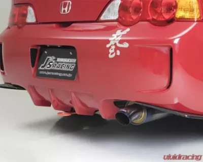 Js Racing Type S Rear Bumper with Carbon Canard Acura RSX 2002-2004 - JSR-T5M-C