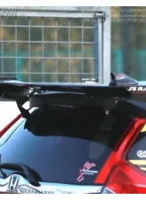 Js Racing 3D GT Wing West Carbon Honda Fit GK 2015-2019                                     - DGW-F5-W - Image 3