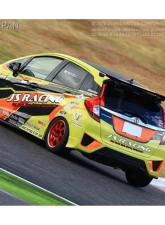 Js Racing 3D GT Wing West Carbon Honda Fit GK 2015-2019                                     - DGW-F5-W - Image 3