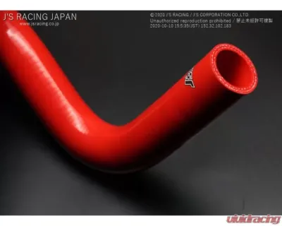 Js Racing Red Radiator Hose Honda Civic Type-R FK8 2017-2021 - SRH-K8