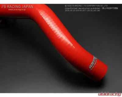 Js Racing Red Radiator Hose Honda Civic Type-R FK8 2017-2021 - SRH-K8