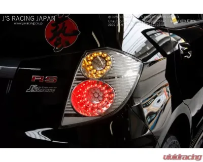 Js Racing Stellar V Rear Light - All Clear Honda Fit GE - ST5GEAC