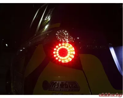 Js Racing Stellar V Rear Light - All Clear Honda Fit GE - ST5GEAC