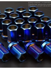 Js Racing 17 Hex Titanium Racing Nuts Set (20 pieces)                                     - TNW-01-5H - Image 3