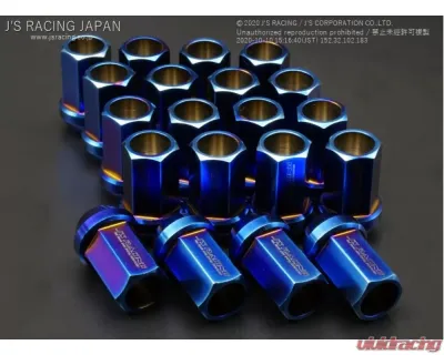 Js Racing Titanium Racing Lug Nuts Honda Civic Type-R FK8 2017-2019 - TNW-02-5H