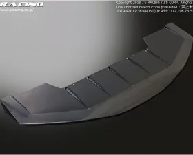 Js Racing Type S Front Bumper Carbon Under Panel Honda Civic FD2 2006-2011