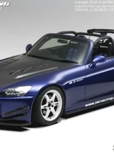 Js Racing Type S CFRP Front Wing Ver 2 Honda S2000 2000-2009                                     - JSW-S1-C2 - Image 4