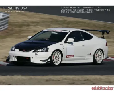 Js Racing Type S Carbon Front Side Wing Acura RSX 2002-2006 - JSW-T5-SW