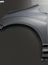 Js Racing Type S Front Right Wide Fender Honda Fit 2001-2008                                     - JSWF-F1-FR - Image 3