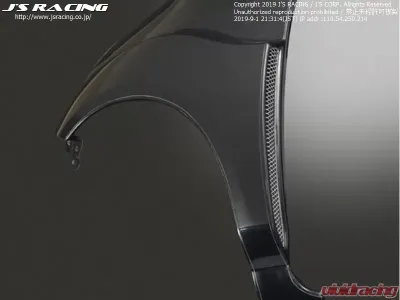 Js Racing Type S Front Right Wide Fender Honda Fit 2001-2008 - JSWF-F1-FR