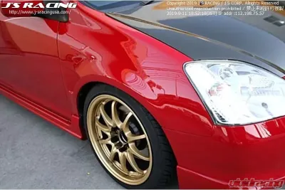 Js Racing FRP Wide Fender Kit Honda Civic EP3 2001-2005 - JSWF-P3