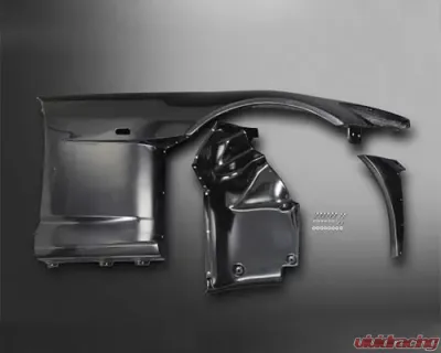 Js Racing FRP Front Right Wide Fender Honda S2000 2000-2009 - JSWF-S1-R