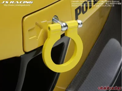 Js Racing Type S Bumper Front Towing Hook Honda Fit GE 2009-2013 - KF-F3-FJS