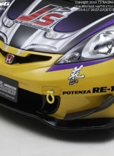 Js Racing Type S Bumper Front Towing Hook Honda Fit GE 2009-2013                                     - KF-F3-FJS - Image 2