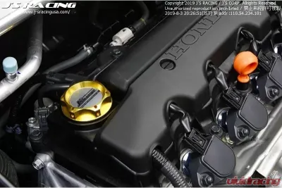 Js Racing Gold Engine Oil Filler Cap Acura|Honda 1991-2019 - OFW-GD