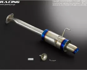Js Racing C304 60R Plus SUS Exhaust Rear Tail Honda Civic FD2 2006-2011