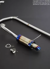 Js Racing C304 50RS Plus SUS Exhaust Honda Fit GK 2015-2019                                     - T304-F5-50RS - Image 3