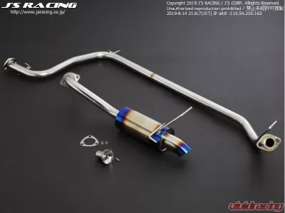 Js Racing C304 50RS Plus SUS Exhaust Honda Fit GK 2015-2019 - T304-F5-50RS
