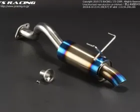Js Racing C304 60R Plus Stainless Exhaust Rear Tail Honda Civic EK9 1996-2000