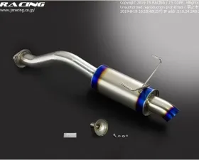 Js Racing R304 60R Plus Stainless Exhaust Rear Tail Honda Civic EP3 2001-2005