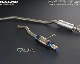 Js Racing C304 60RS Plus SUS Exhaust with EMS Honda Civic EP3 2001-2005