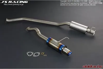 Js Racing C304 60RS Plus SUS Exhaust with EMS Honda Civic EP3 2001-2005 - T304-P3-60RS-EMS
