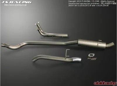 Js Racing R304 70RR SUS Exhaust with EMS Acura RSX 2002-2006 - R304-T5-70RR-EMS