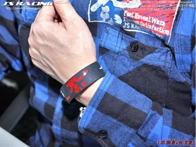 Js Racing Rubber Wrist Band - RBB-01